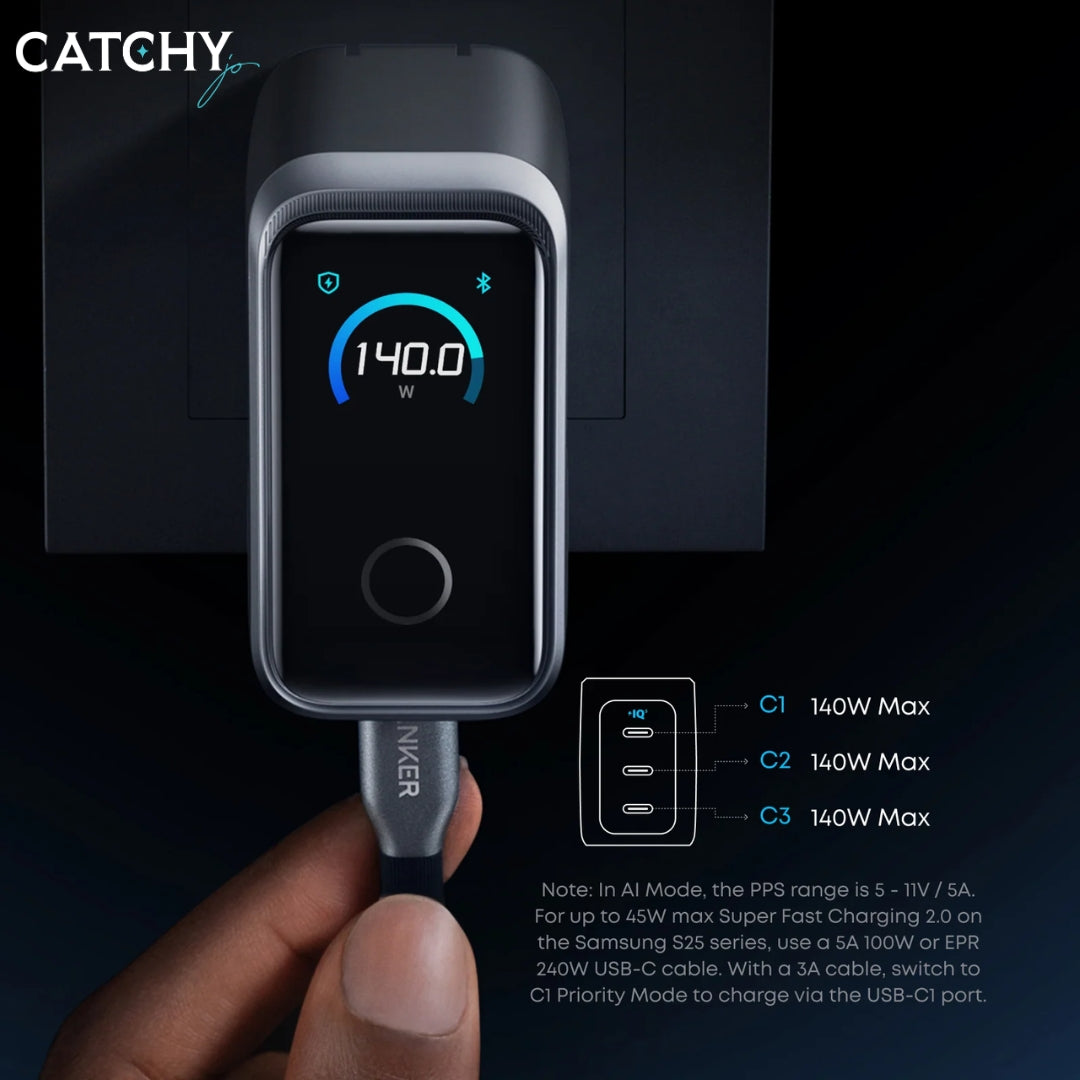 Anker Prime Charger 3 Ports (160W)