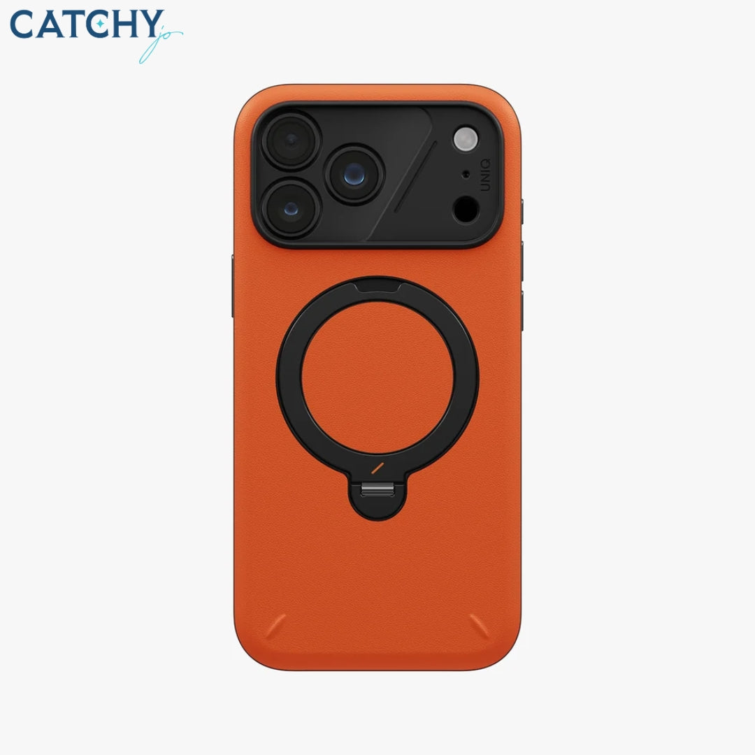 UNIQ Elix 360 Kickstand Leather Case