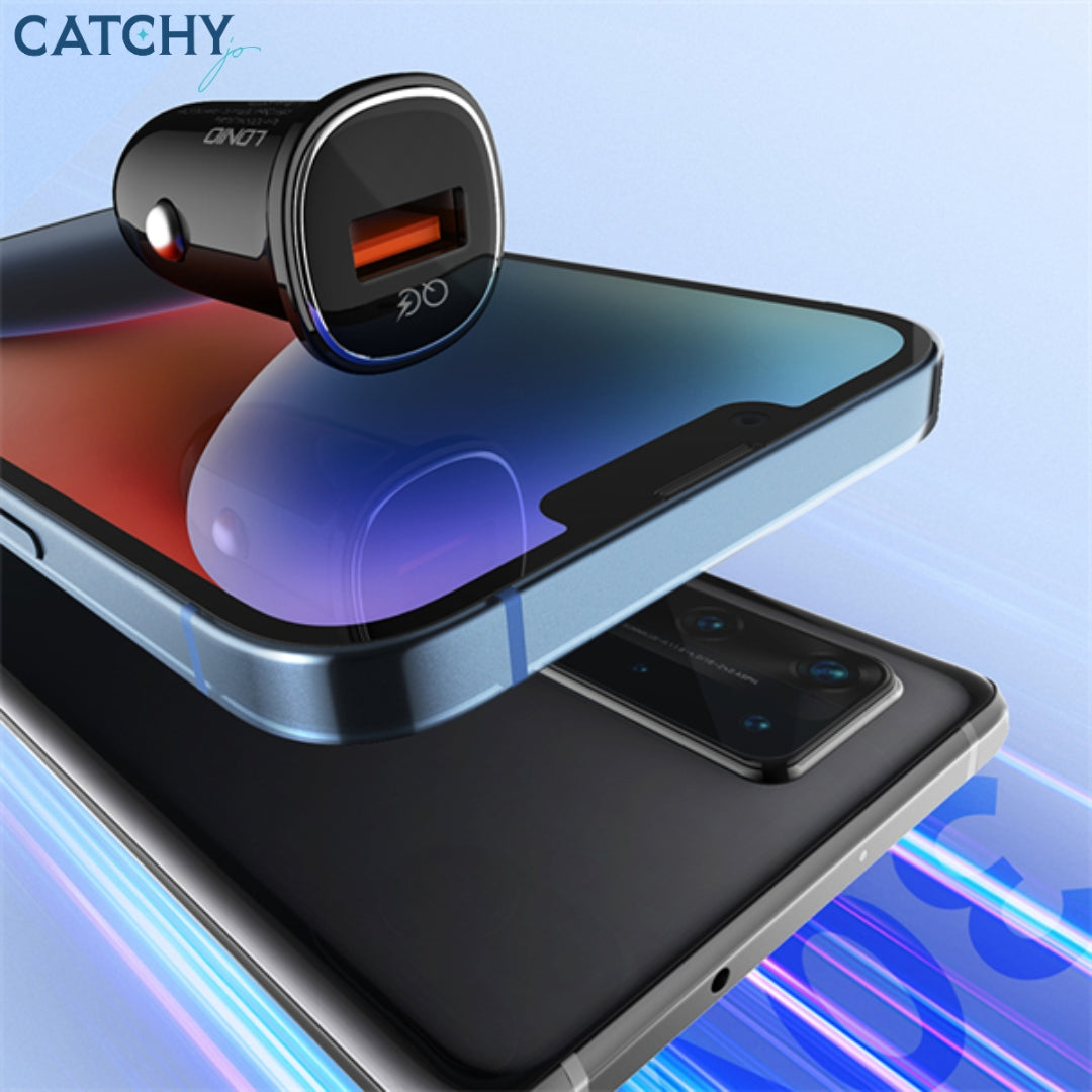 LDNIO C105 PD Super Fast Car Charger (30W)