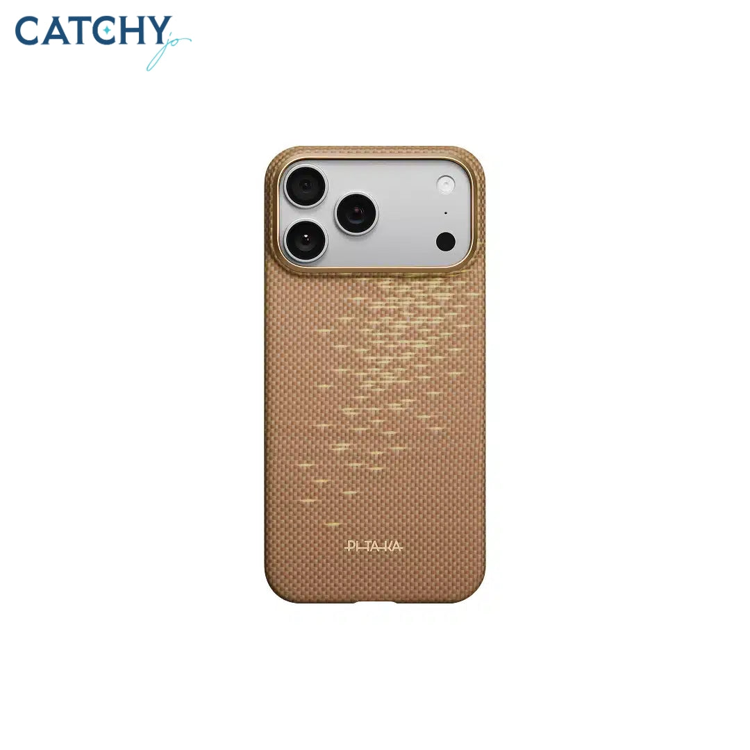 PITAKA iPhone Glints Of Gold Ultra-Slim Case