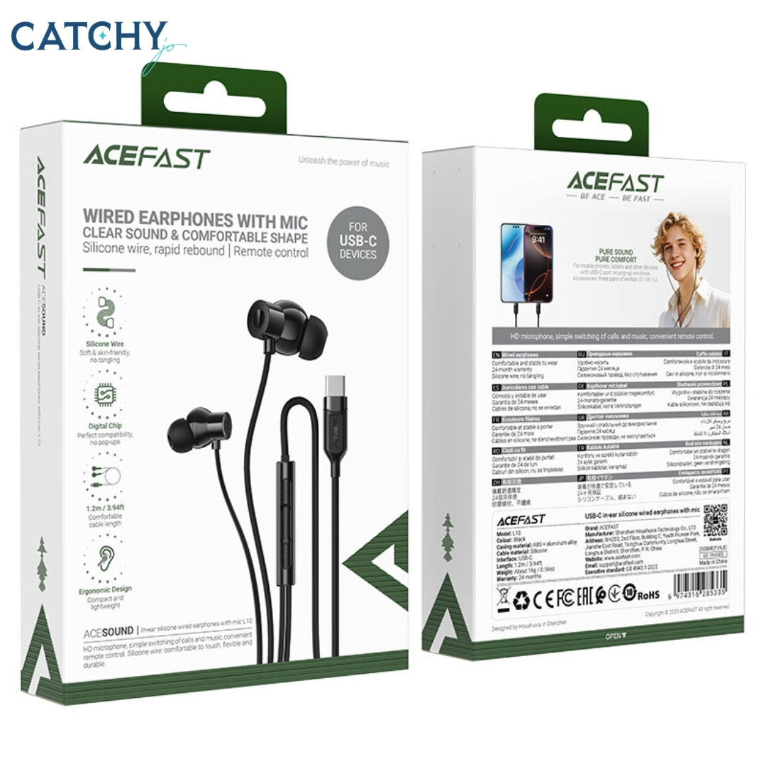 ACEFAST L10 Type-C Wired Earphones