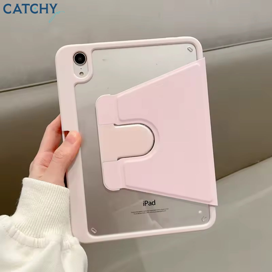 iPad Clear Hard Rotating Case