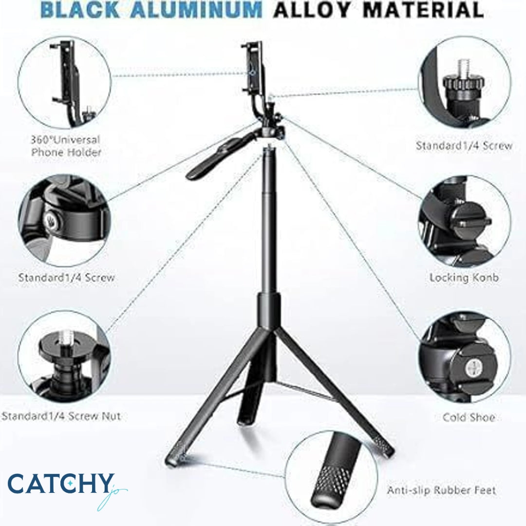 Pharaoh R16S Selfie Stick Tripod With Bluetooth Remote