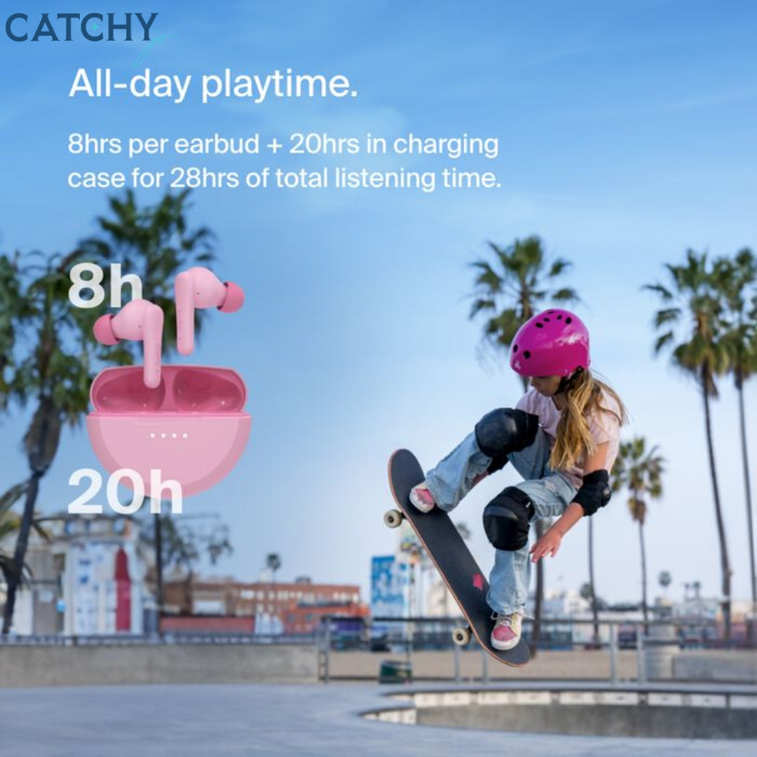 BELKIN SoundForm Nano 2 Wireless Earbuds For Kids