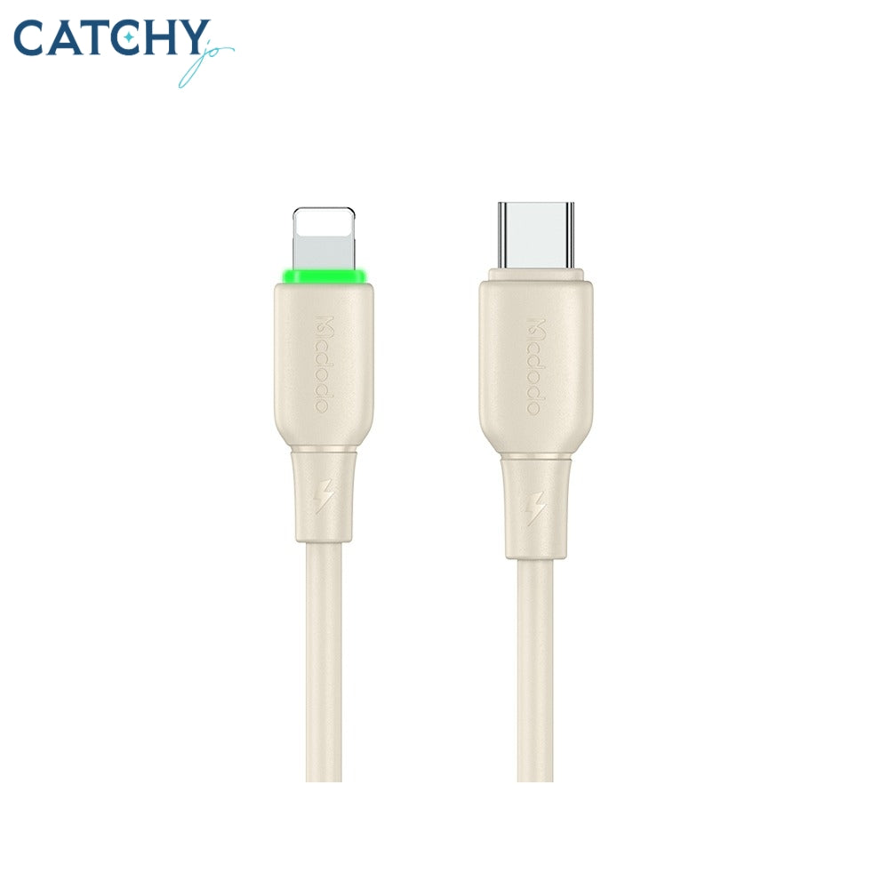 MCDODO USB-C to Lightning 36W Soft Cable (1.2M)