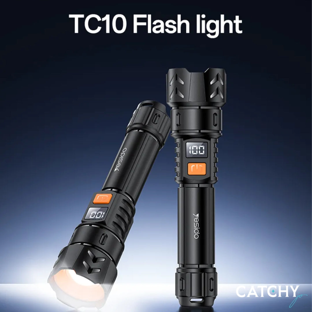 YESIDO TC10 Rechargeable LED Flashlight