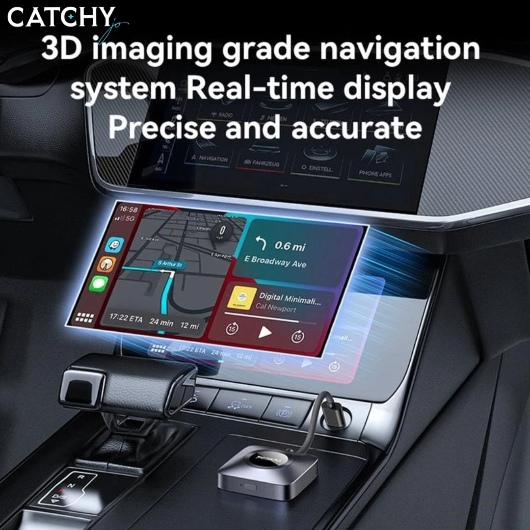 YESIDO KM23 Wired To Wireless CarPlay Adapter