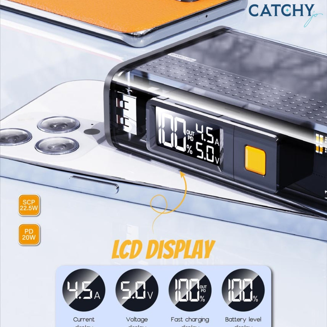 Moxom MX-PB87 Transparent Power Bank (20000mAh) Moxom MX-PB87 Transparent Power Bank (20000mAh)