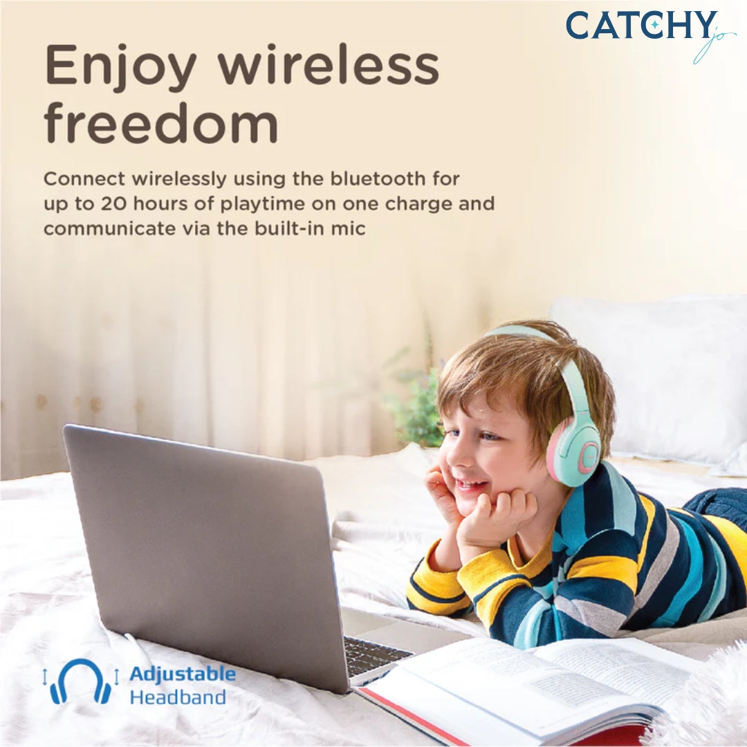 PROMATE Coddy Hi-Definition SafeAudio Wireless Headset