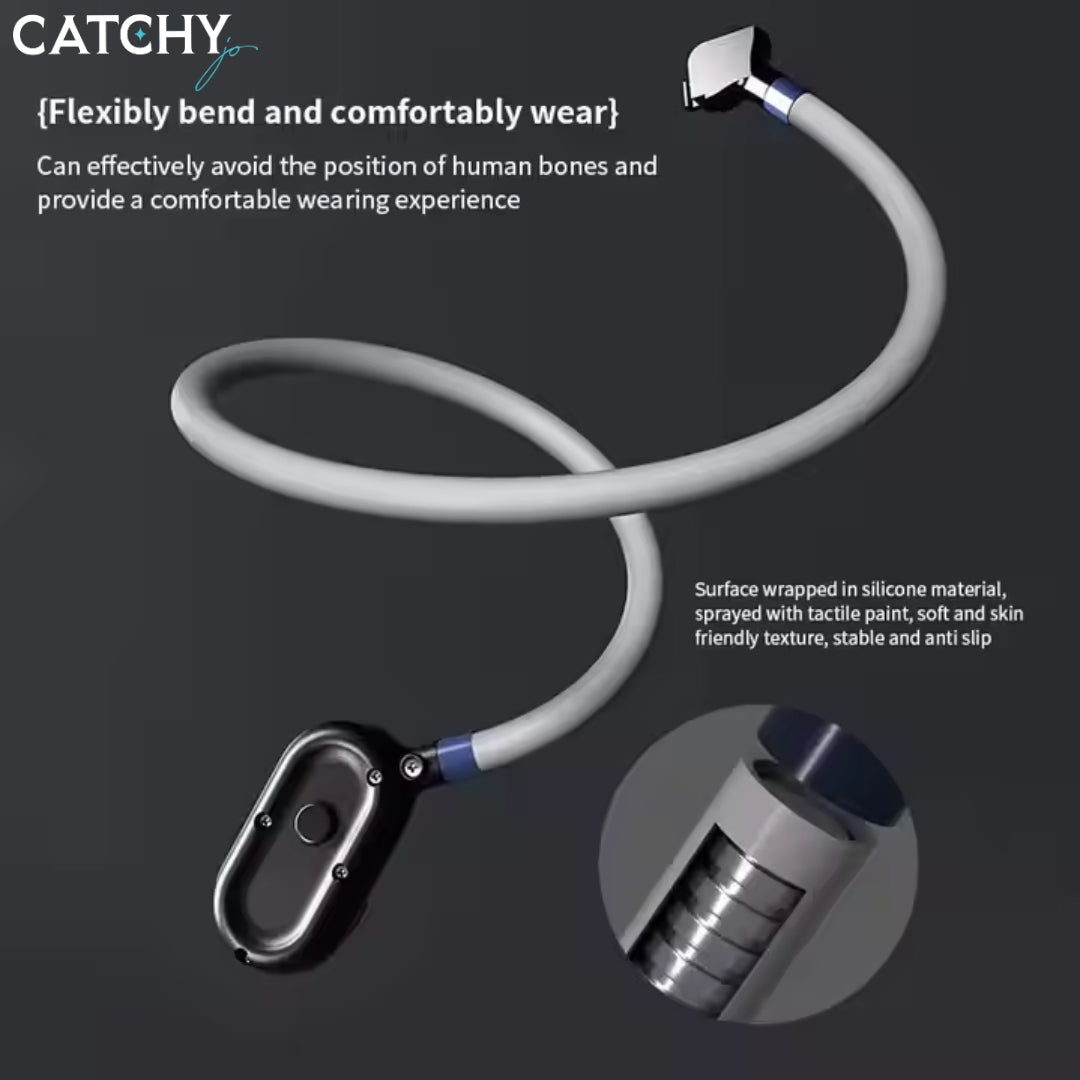 Silicone Magnetic Neck Mount Mobile Holder Silicone Magnetic Neck Mount Mobile Holder