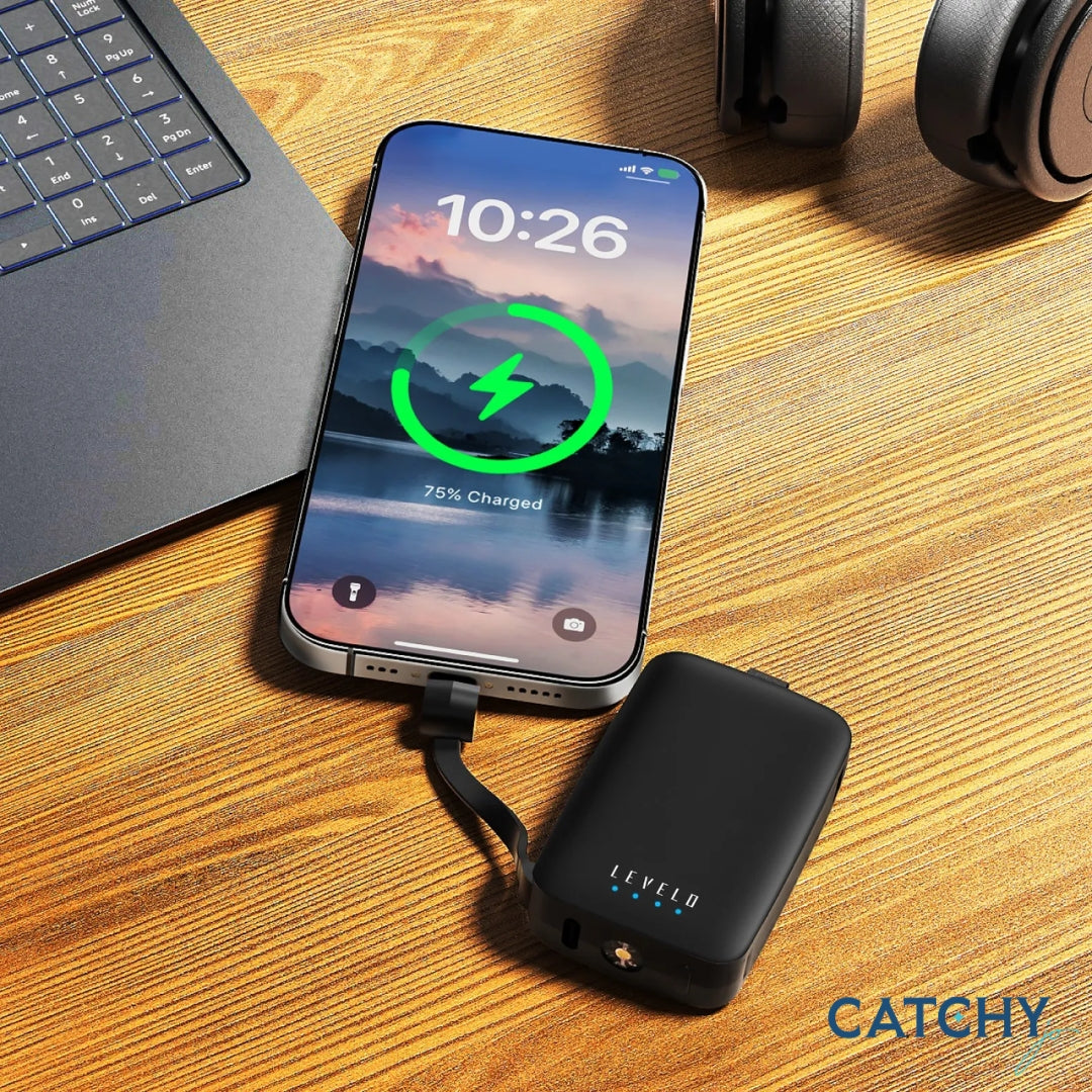 LEVELO Nano Mini Portable Keychain Powerbank (4000mAh)
