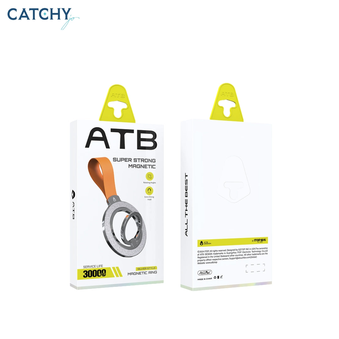 ATB Portable 360 Degree Rotatable Magnetic Finger Ring Holder