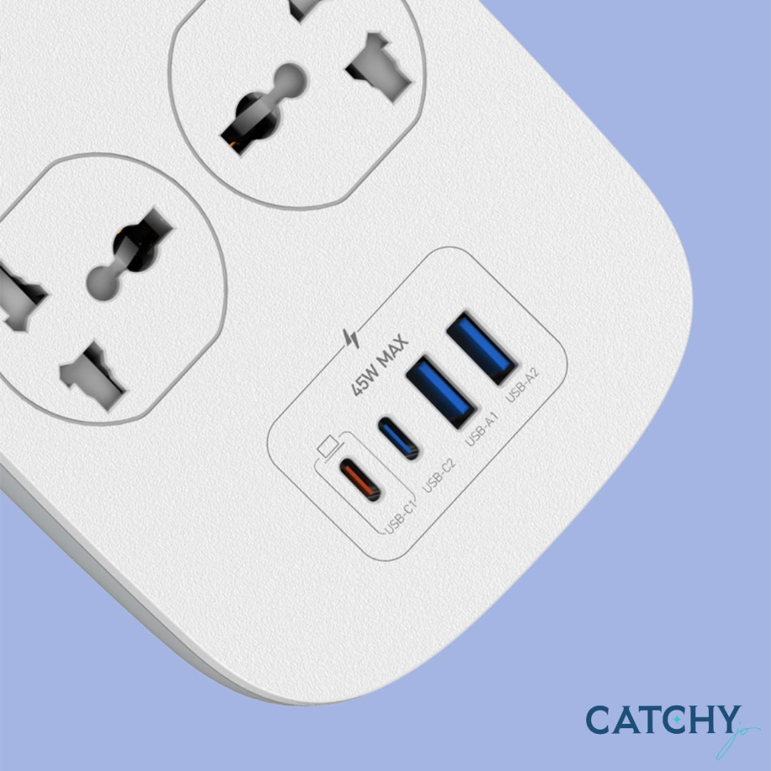 LDNIO SC4407C Power Strip Extension Socket LDNIO SC4407C Power Strip Extension Socket