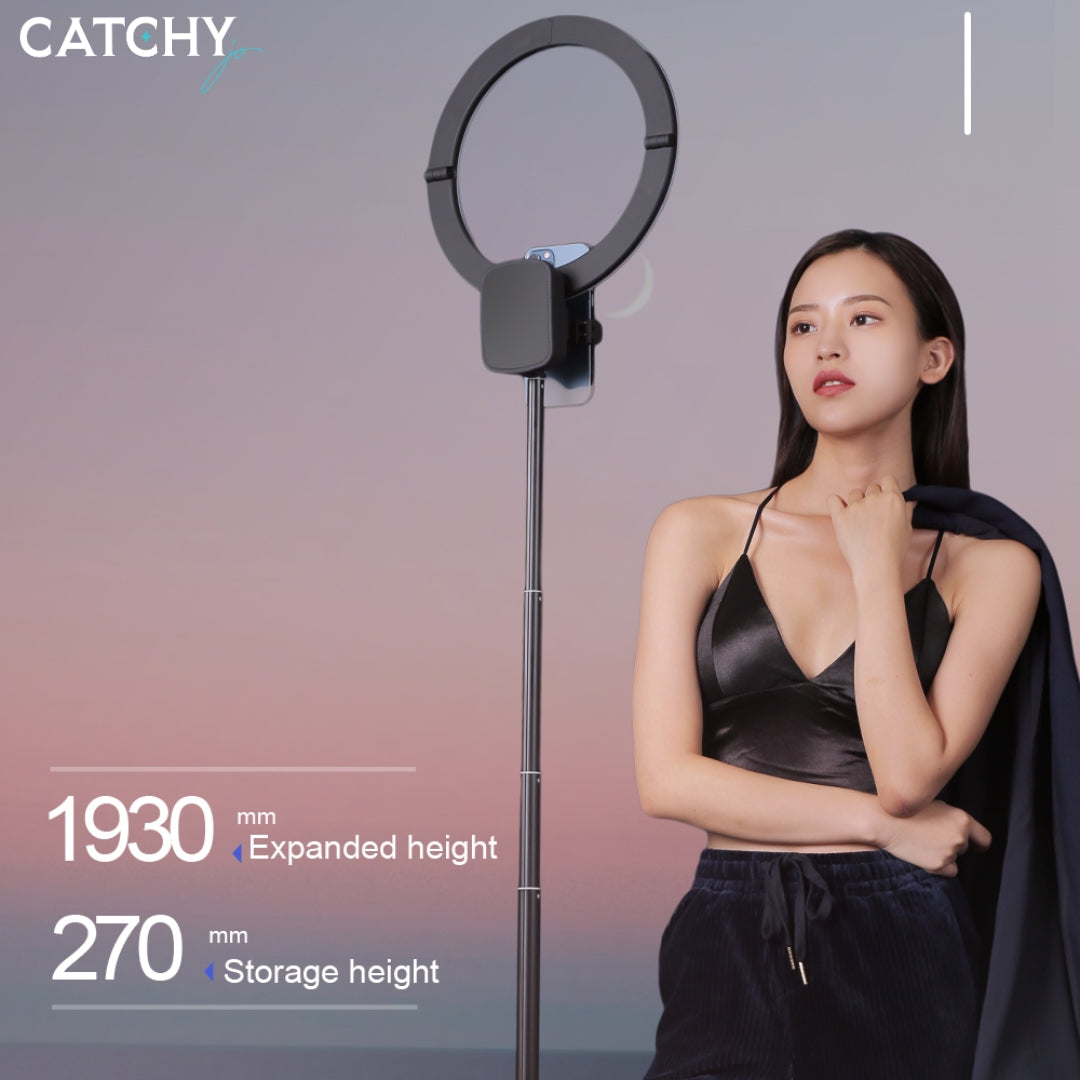 YY-1 Foldable & Portable Wireless Selfie Ring Light