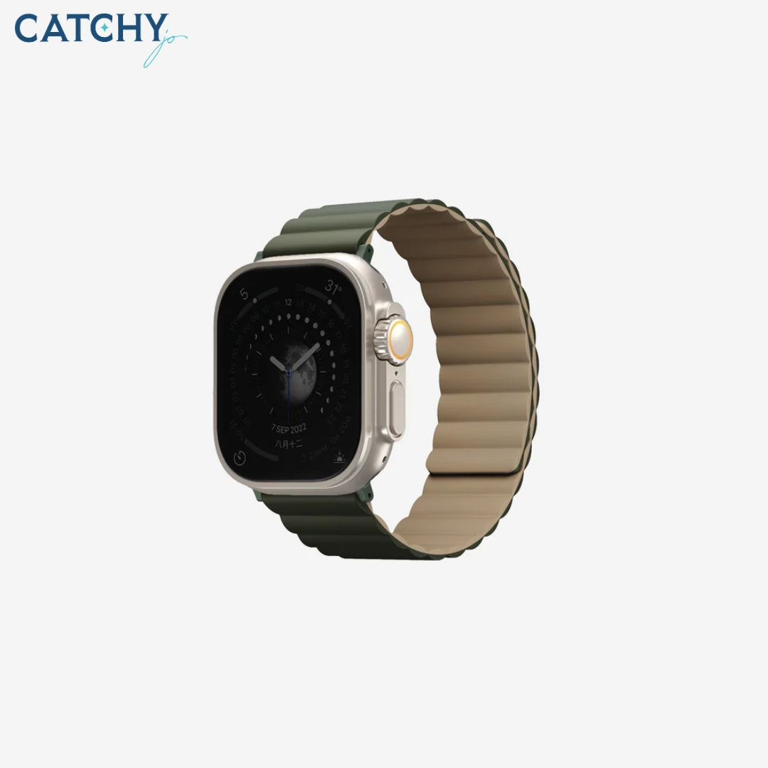 UNIQ Revix Reversible Silicone Watch Band | 42mm | 44mm | 45mm | 46mm | 49mm | Dark Blue | Blue | Gray | Pink | Purple | Green UNIQ Revix Reversible Silicone Watch Band | 42mm | 44mm | 45mm | 46mm | 49mm | Dark Blue | Blue | Gray | Pink | Purple | Green