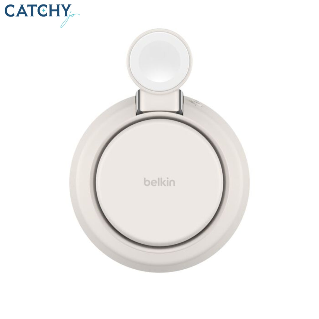 BELKIN UltraCharge Pro 3-in-1 Magnetic Charging Dock With Qi2 (25W)