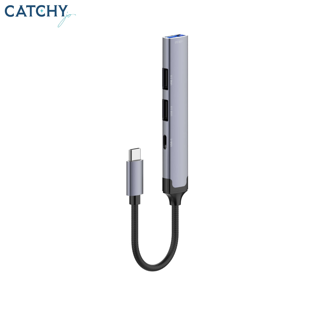 LDINO DS-34U محطة إرساء USB-C 4 في 1