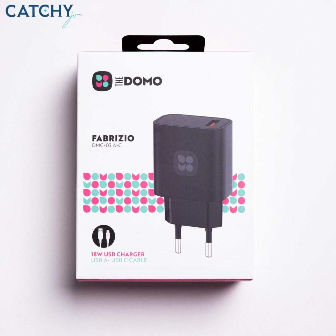The Domo Fabrizio USB-A Adapter With Cable (18W)
