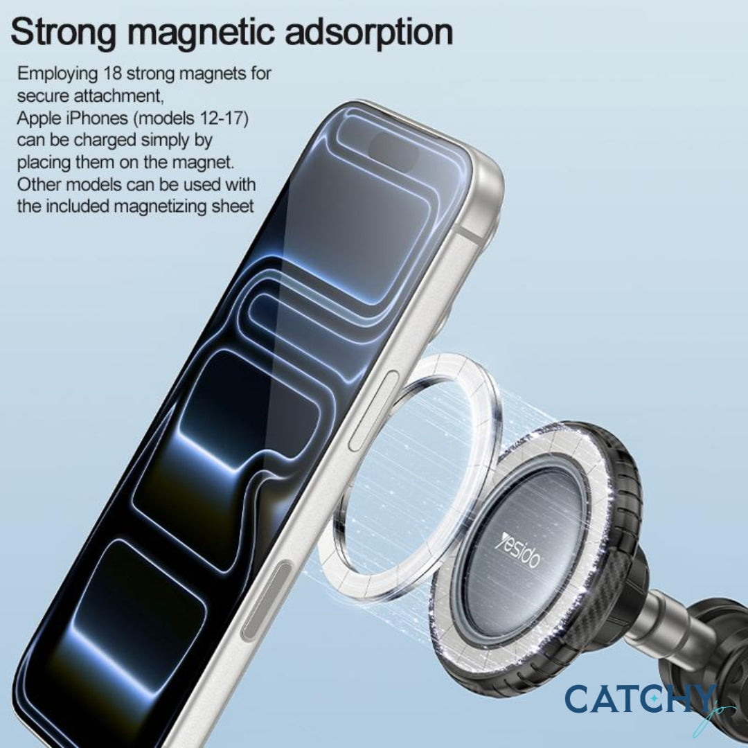 YESIDO C282 Car Suction Magnetic Phone Holder