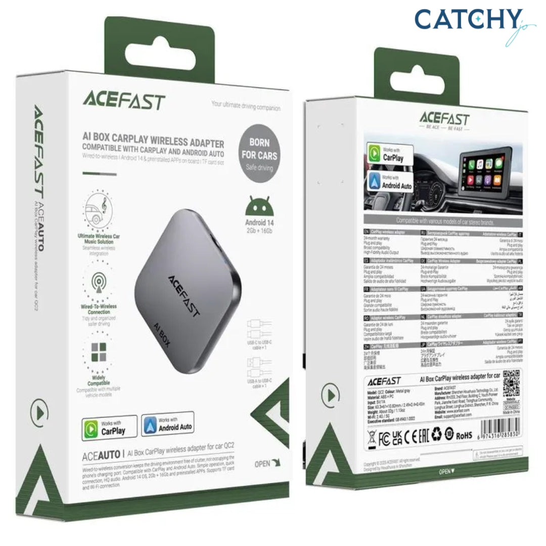 ACEFAST QC2 Wireless CarPlay