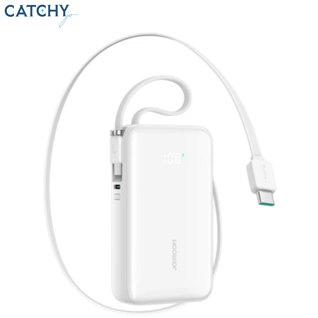 JOYROOM JR-PR2 Mini Power Bank With Built-in Retractable (10000mAh)