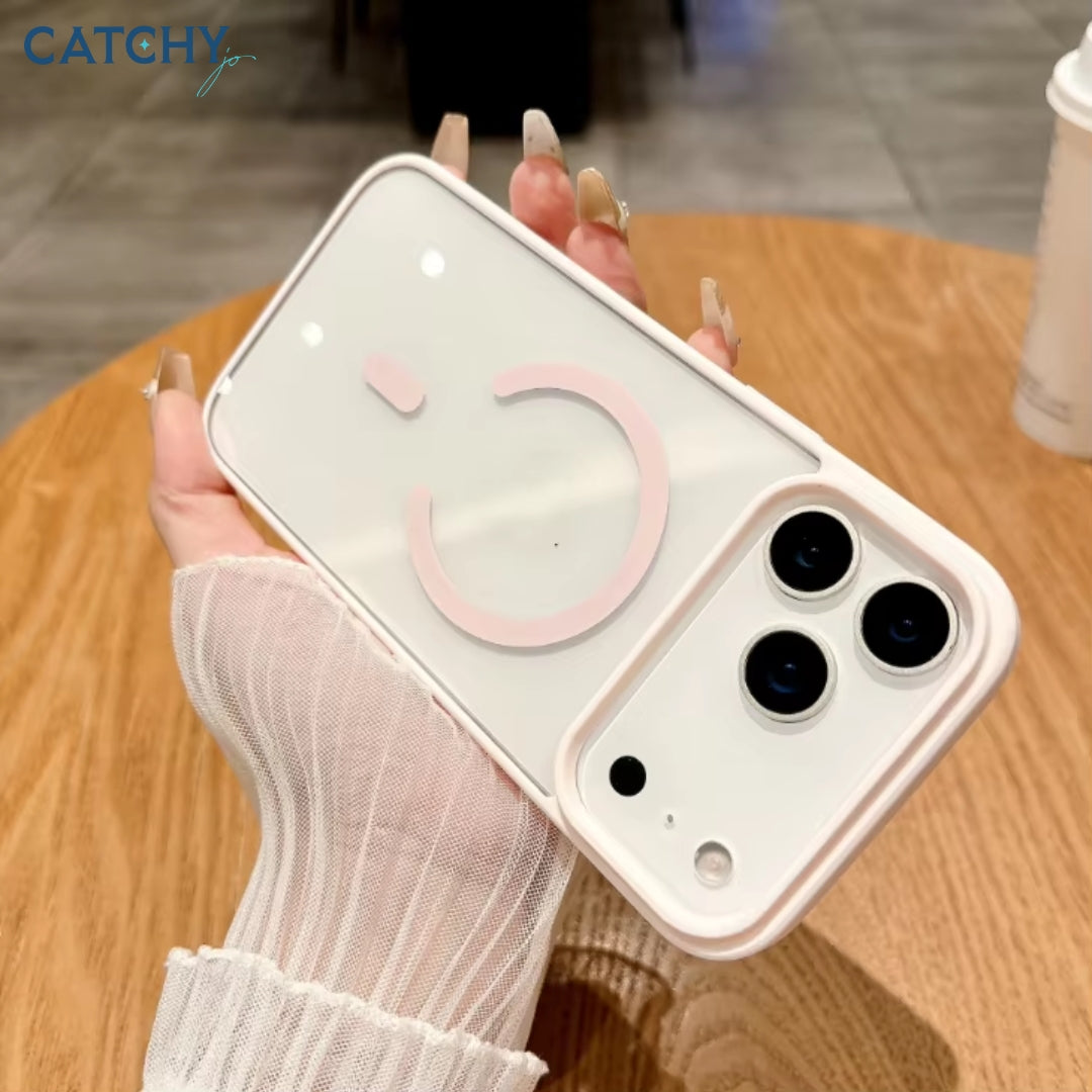 iPhone Acrylic Transparent Magnetic Case