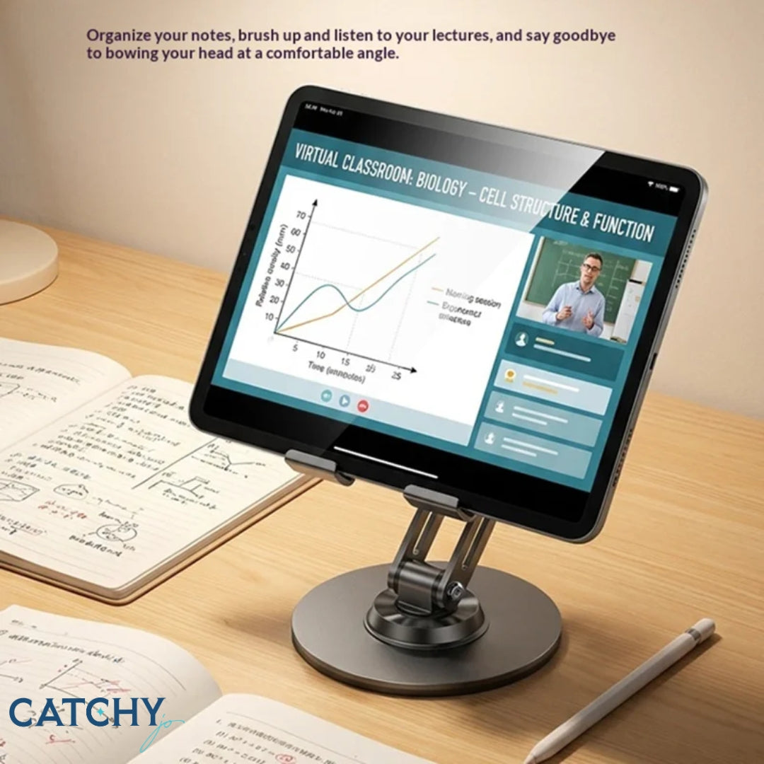 YESIDO C302 Desktop Tablet Stand 360 Degree Rotation