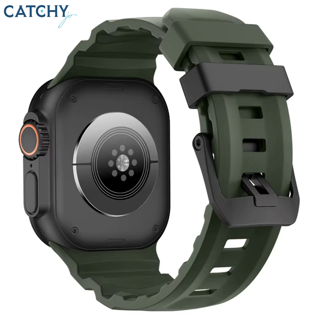 سوار ساعة Apple Watch من السيليكون الناعم طراز Trail Sport