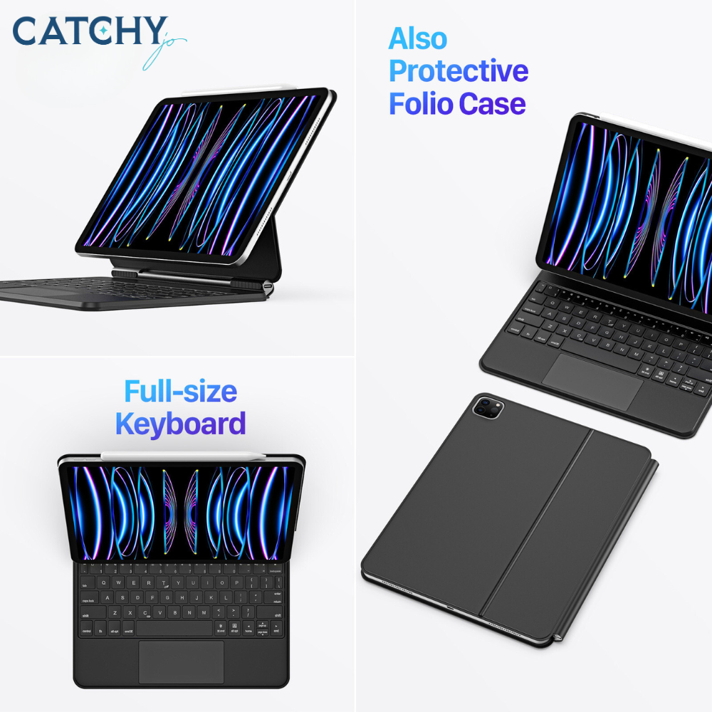 حافظة واقية مع لوحة مفاتيح iPad MK