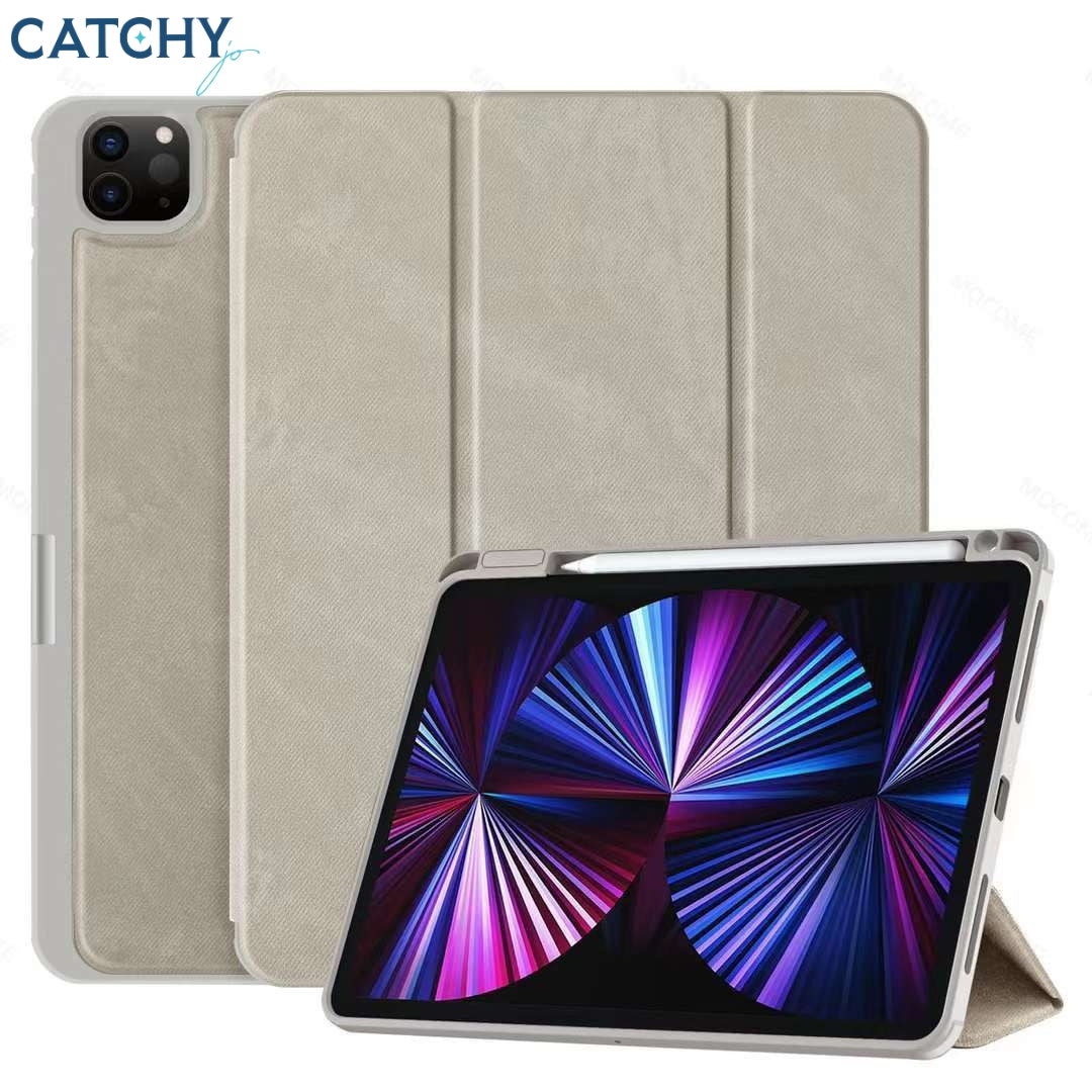 حافظة iPad جلدية منسوجة