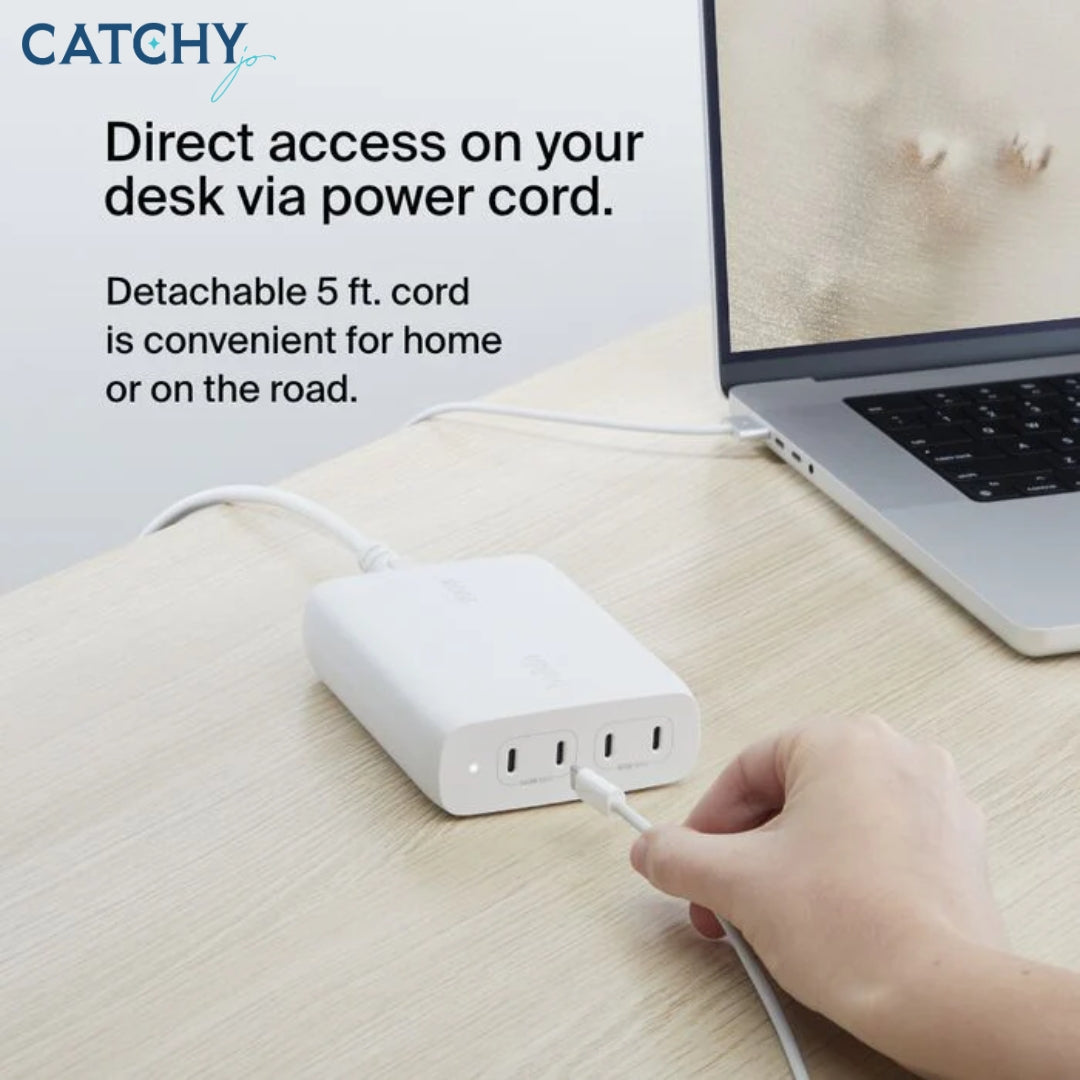 BELKIN 4-Port USB-C GaN Charge (200W)