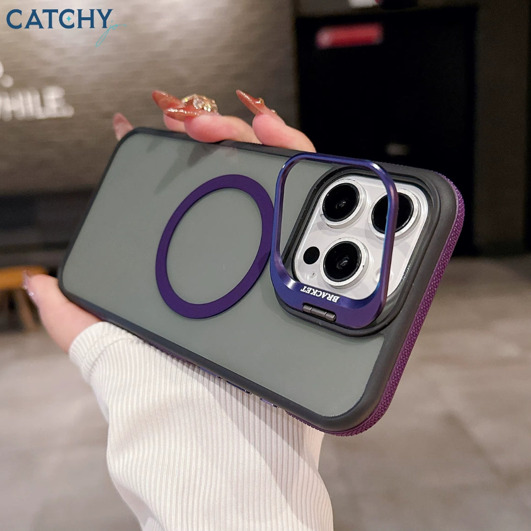 iPhone Transparent Magnetic Protective Case