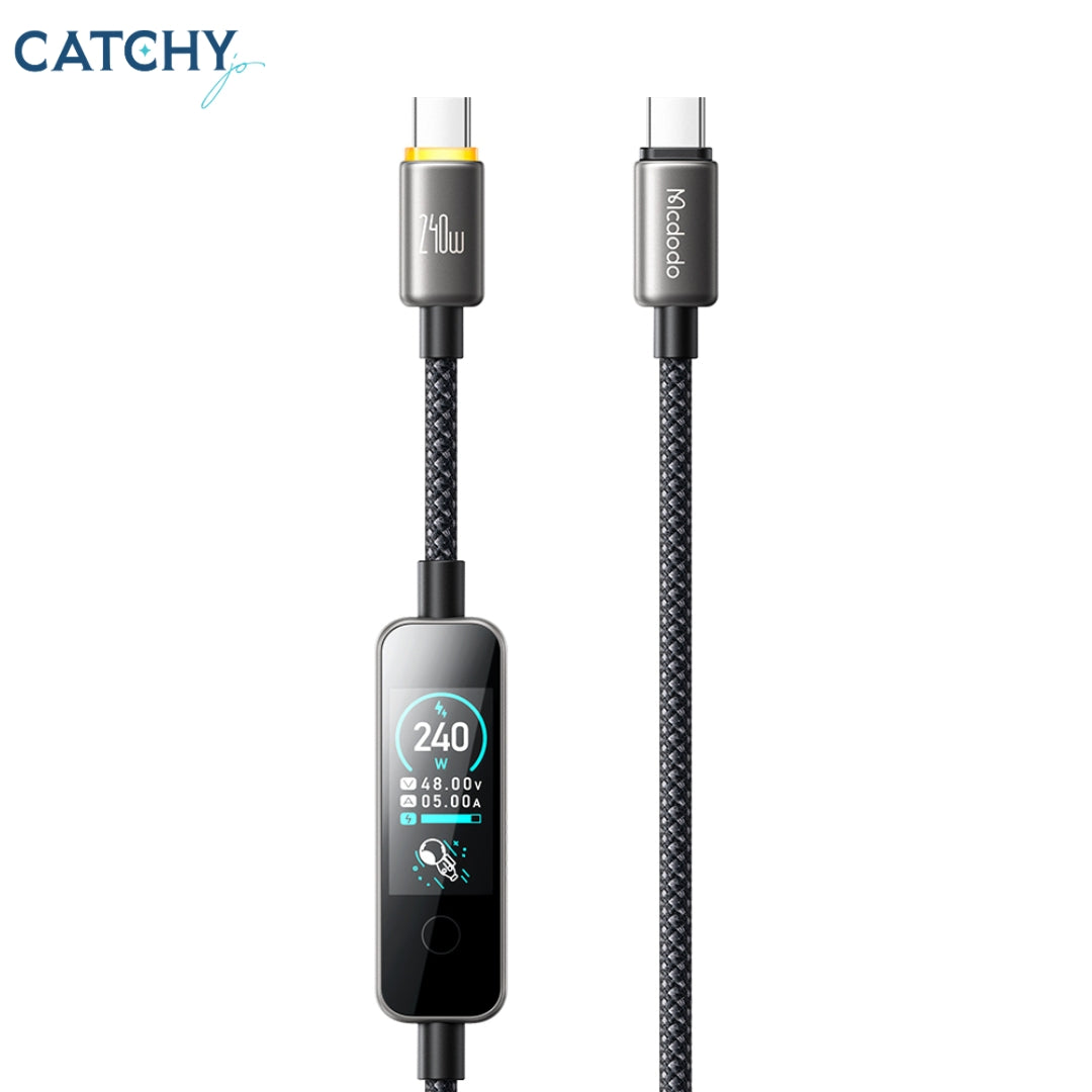 MCDODO Cab Vision Cable USB-C To USB-C Cable (240W)