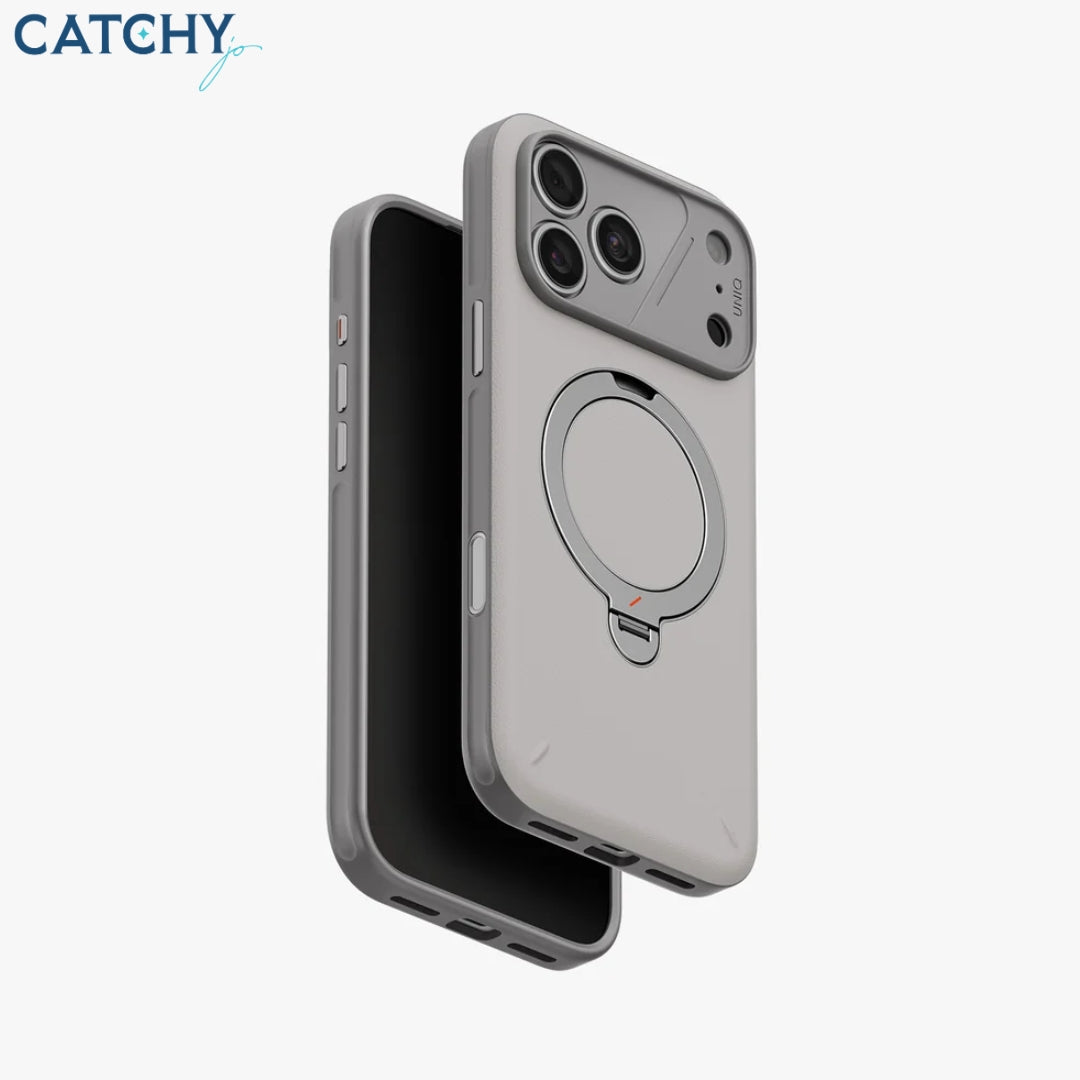 UNIQ Elix 360 Kickstand Leather Case
