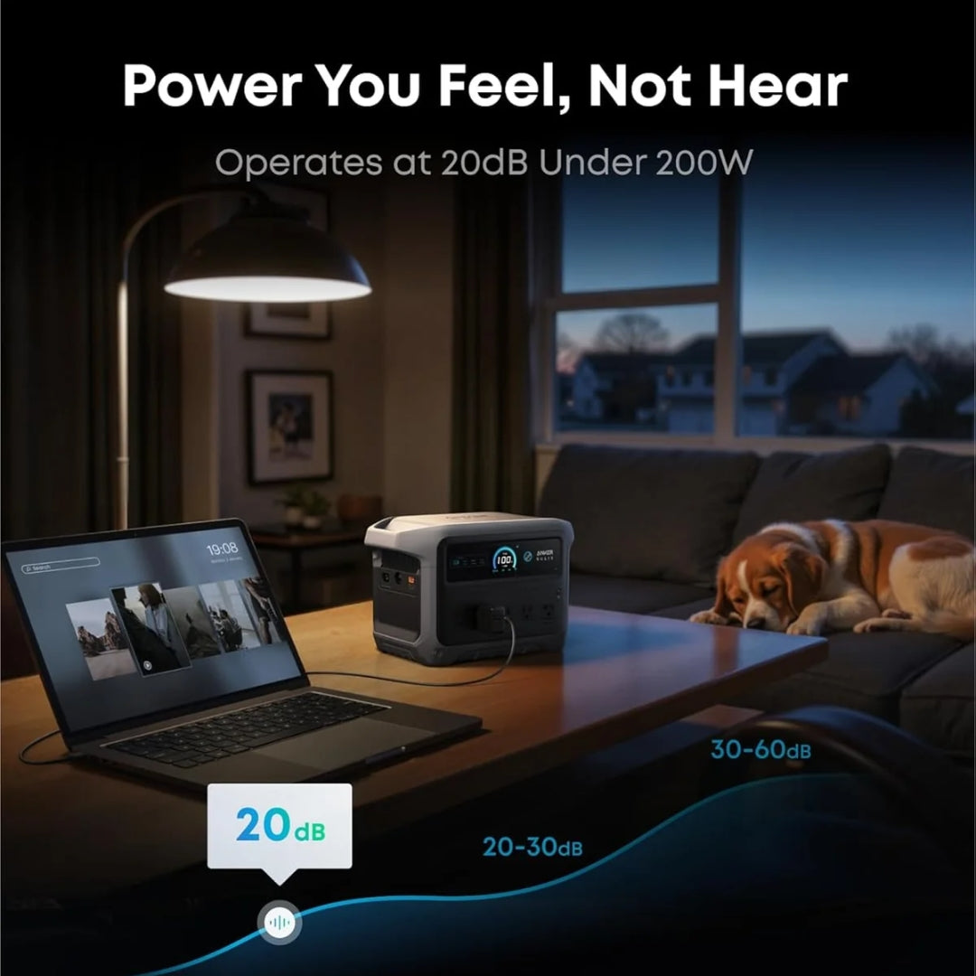 Anker SOLIX C1000 Gen 2 Portable Power Station 1024Wh (2000W)