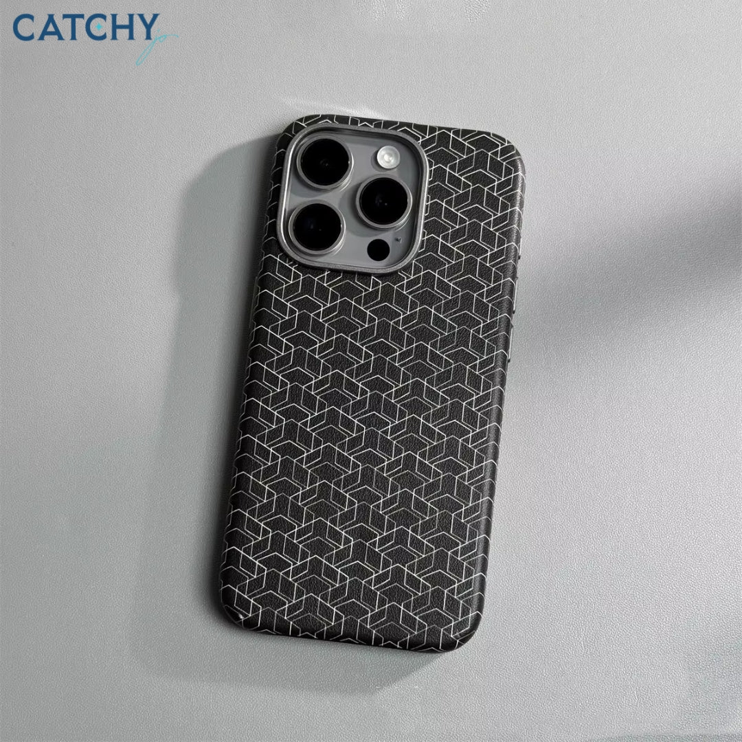 iPhone Striped Magnetic Phone Case