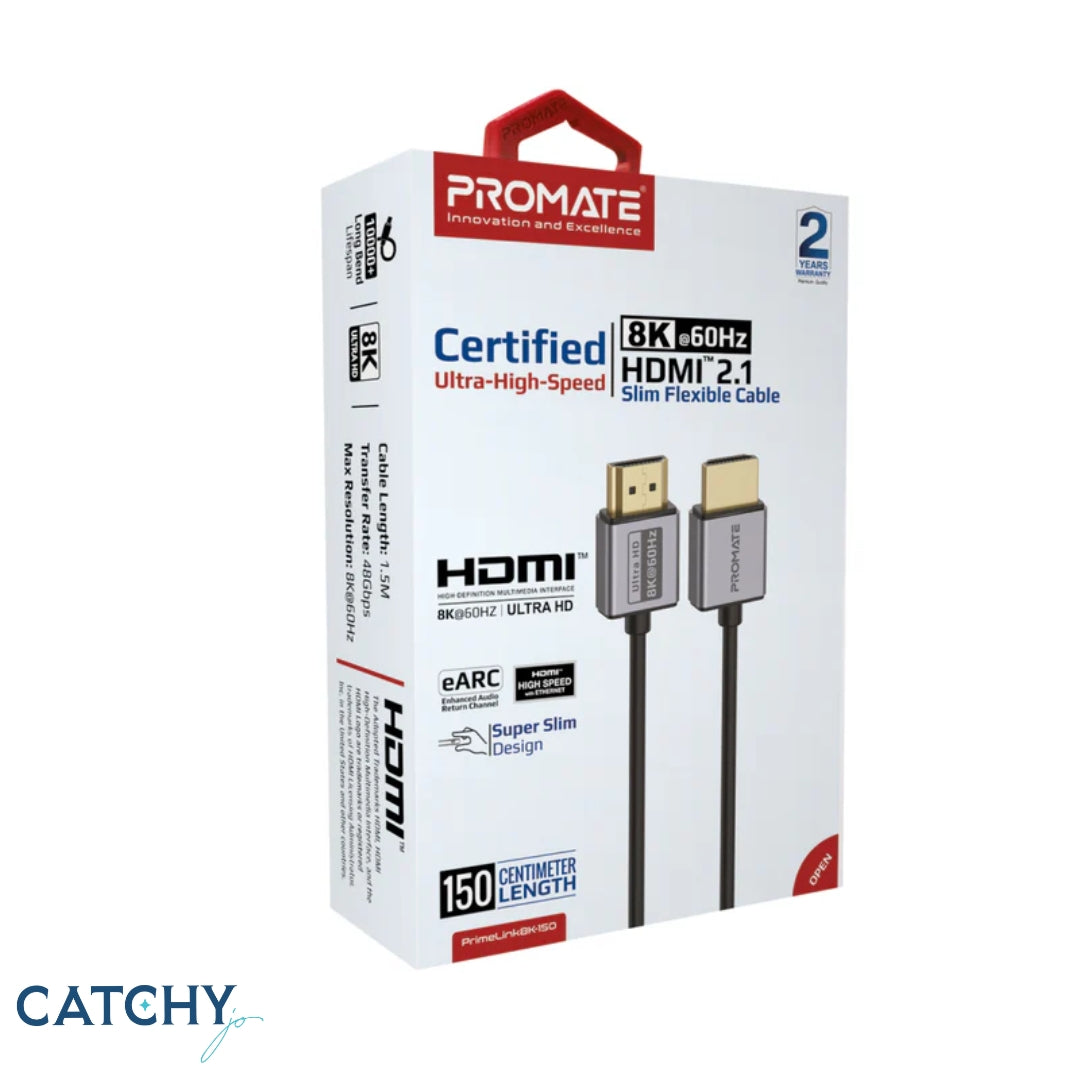 PROMATE PrimeLink-8K HDMI Slim Flexible Cable