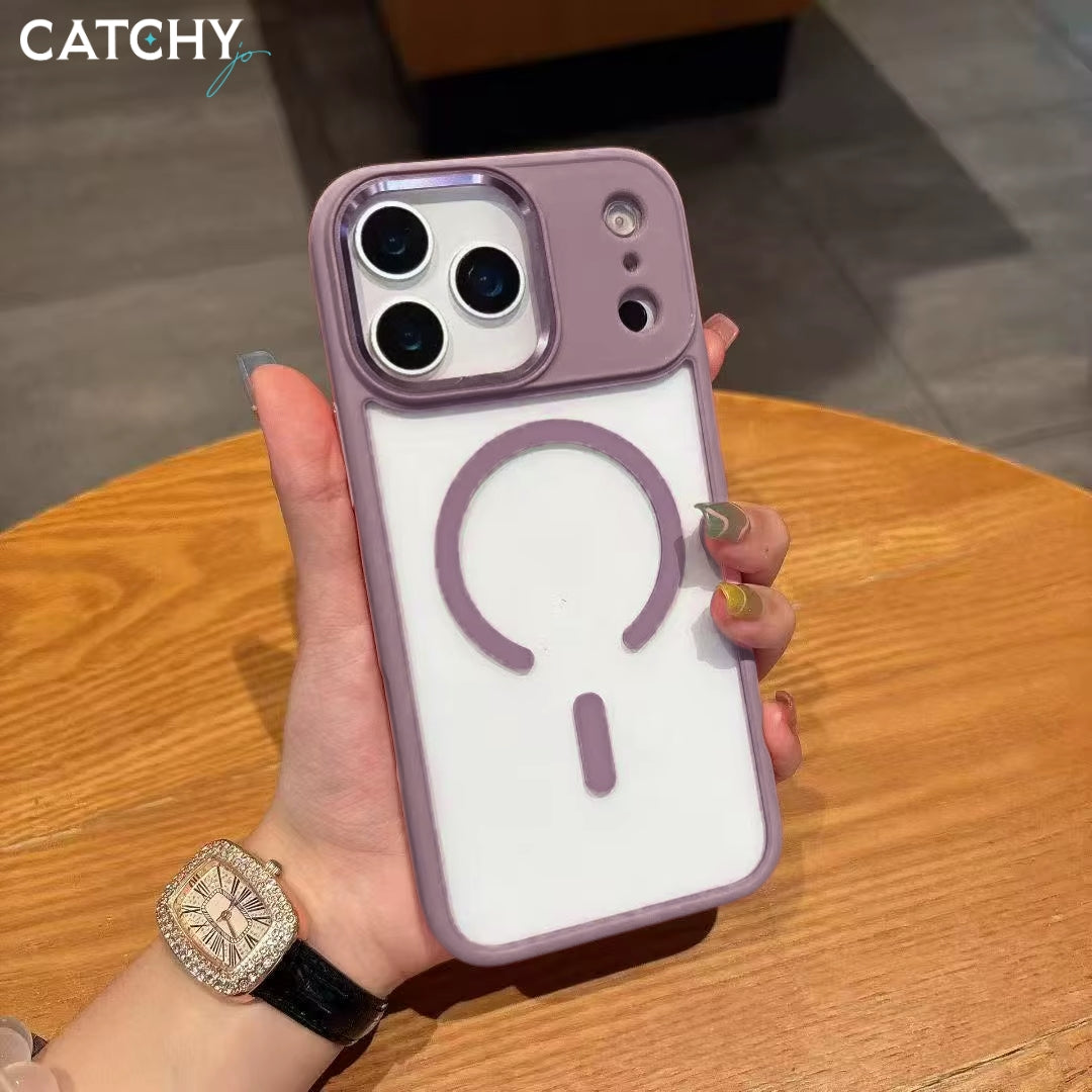 Luxury Clear iPhone Wireless Charging Case