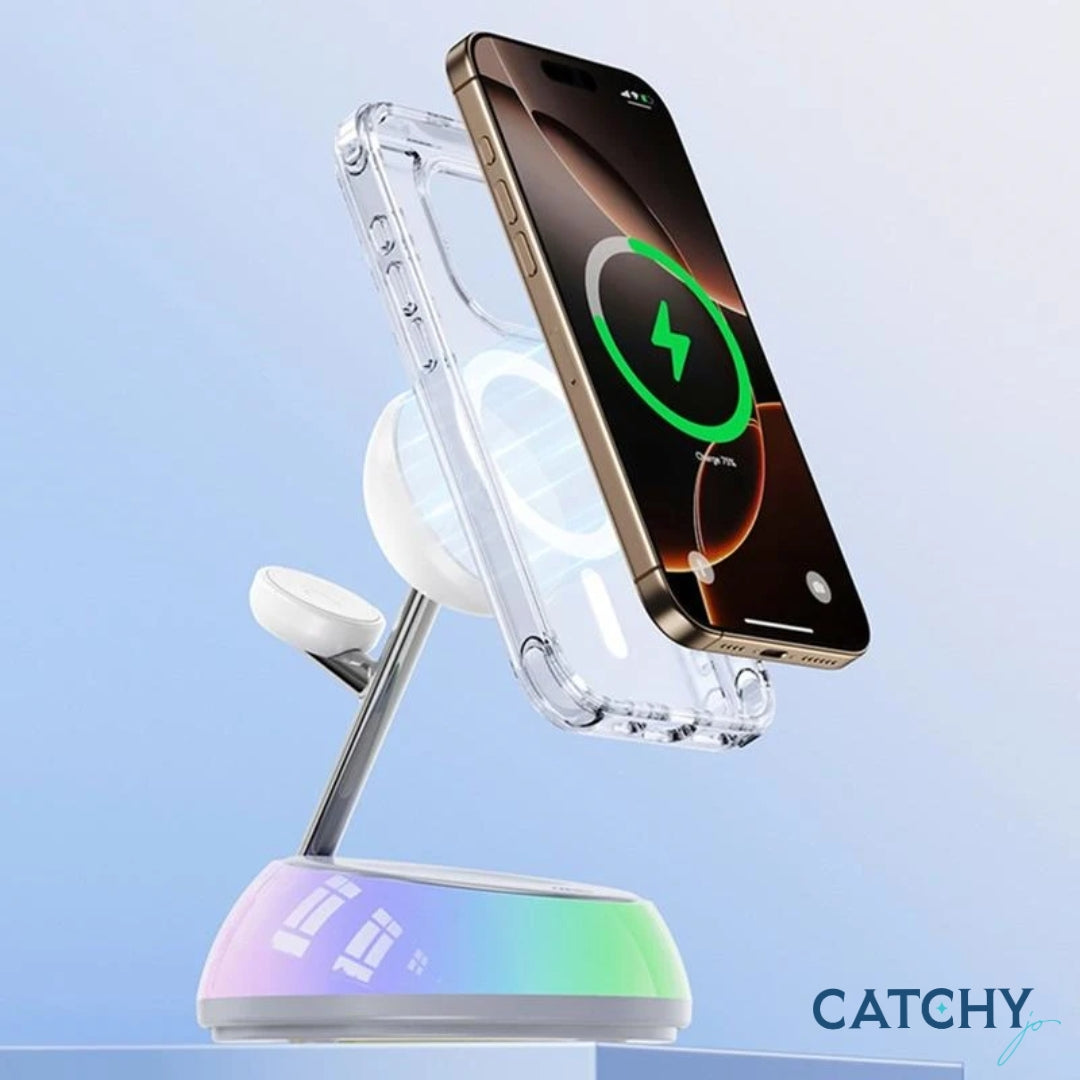 YESIDO DS31 3-in-1 Magnetic Wireless Charging Station (15W)