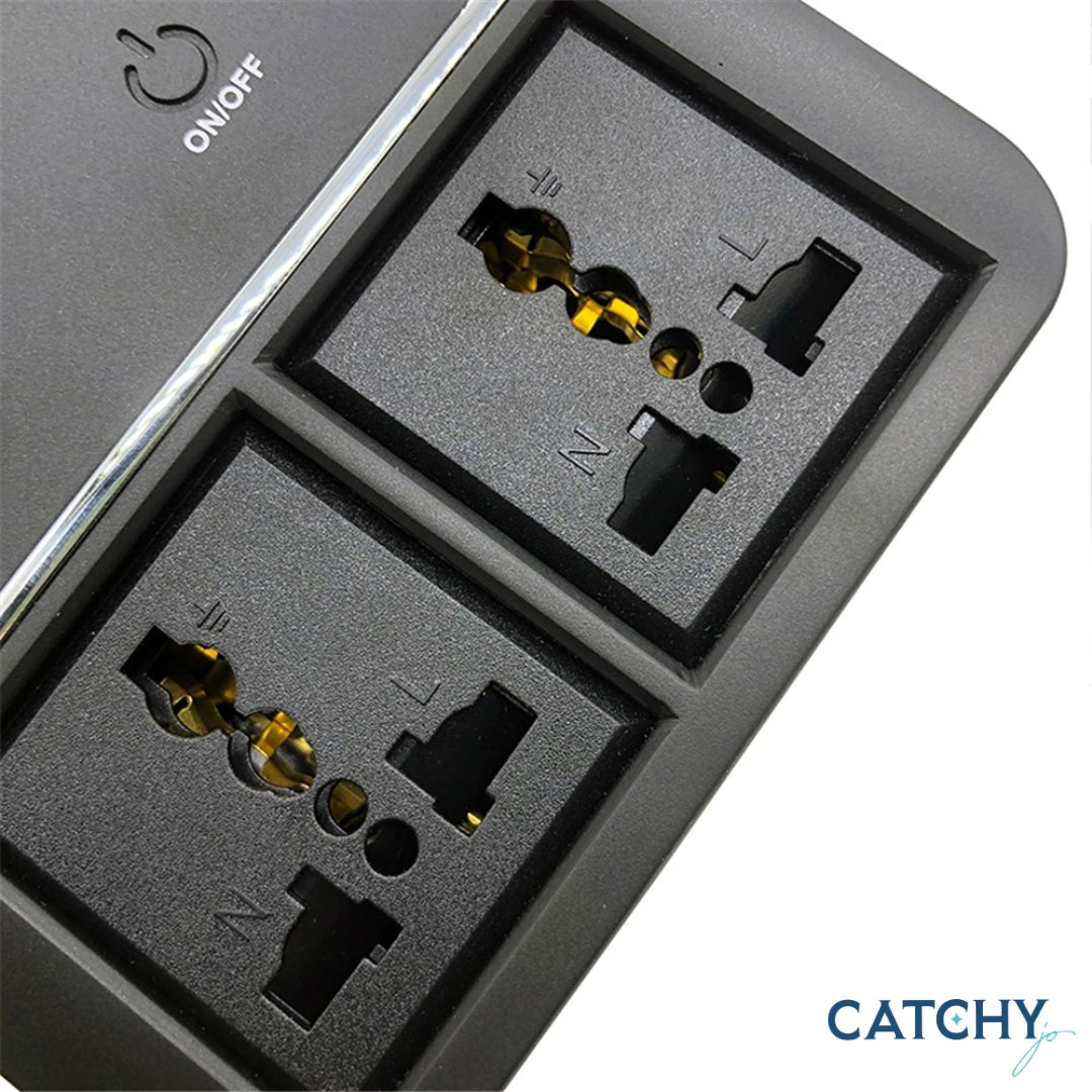 Cigarette Lighter Car Power Inverter USB+Type-C Car Charger (200W)