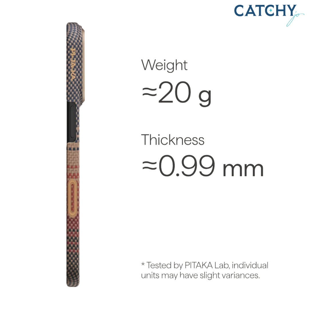 PITAKA iPhone Ultra-Slim Moment Sunset Case