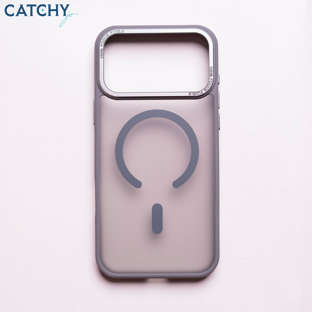 Acrylic Matte Magnetic Wireless Charge iPhone Case