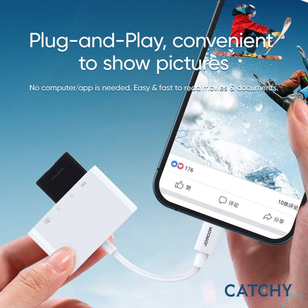 JOYROOM S-H142 Lightning To USB OTG Card Reader
