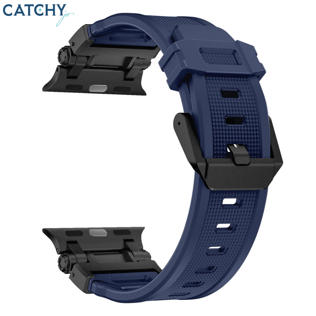 RYB سوار معدني متين بموصل لـ Apple Watch Ultra 2