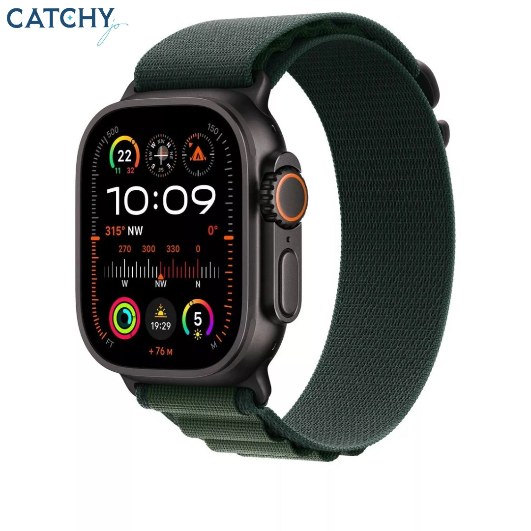 سوار ألباين لـ Apple Watch بمشبك أسود
