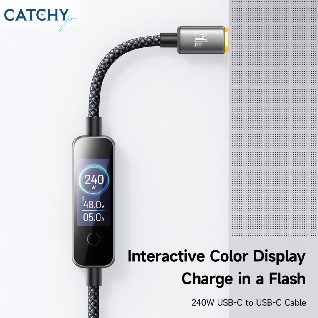 MCDODO Cab Vision Cable USB-C To USB-C Cable (240W)