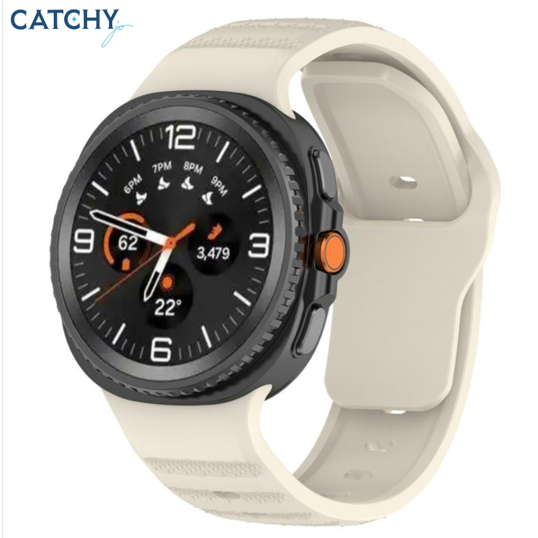 سوار سيليكون لساعة Samsung Galaxy Watch 8