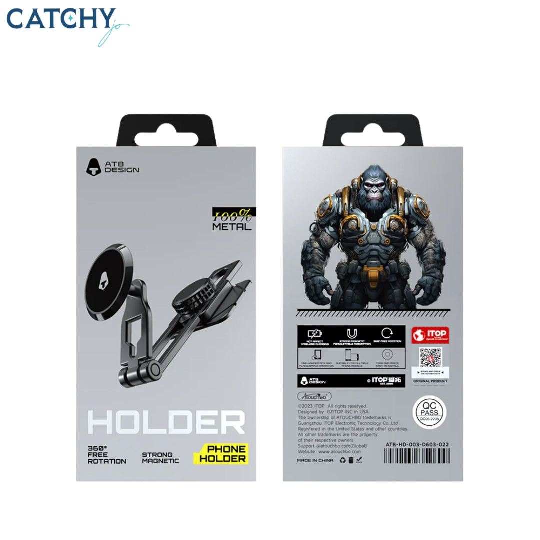 ATB 360 Degree Metal Magnetic Car Phone Holder