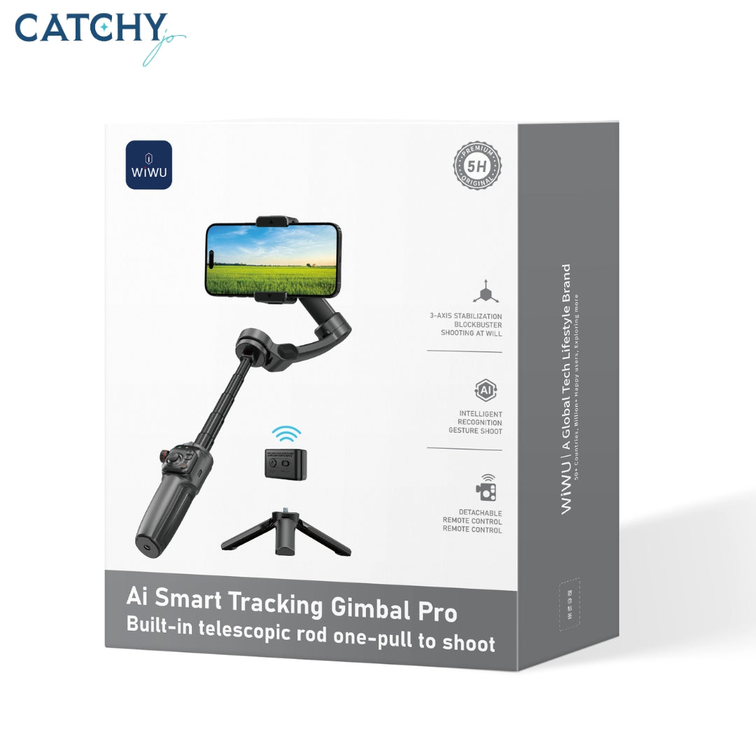 WiWU Wi-SE016 AI Smart Checking Gimbal PRO WiWU Wi-SE016 AI Smart Checking Gimbal PRO