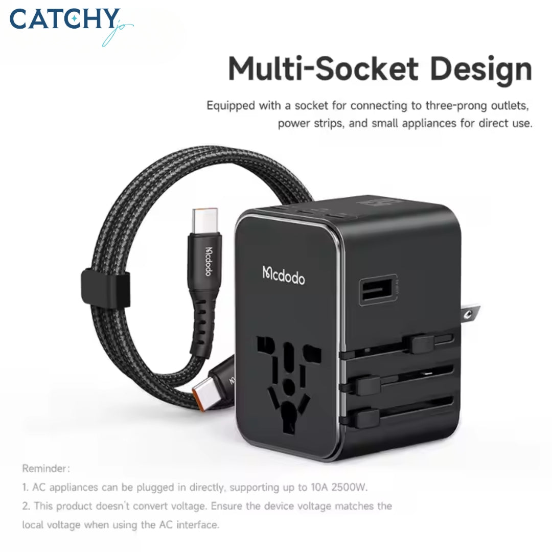 MCDODO 327 شاحن سفر دولي (45W)